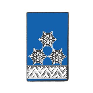 KRAGENSPIEGEL TUCH HLM/STMK. FARBE BLAU