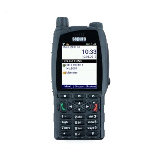 SC2120 S2 TETRA zivil, 380-430 MHz, IP67, RFID, GPS, inkl. SALT3, vorbereitet für Bluetooth, Wifi und OTAP