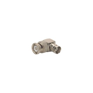 Adapterstecker BNC(m) <--> BNC(f), gewinkelt