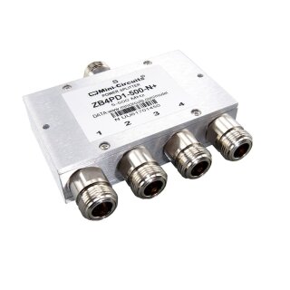 4fach Antennenkoppler 5-500MHz Power Splitter