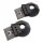 HPS 3100/HPS 3500 visor adapter (pair)