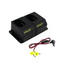 Ladestation für Adalit Handlampe 2-fach 12 - 24 V
