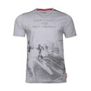 Herren T-Shirt grau &quot;EFTM&quot;