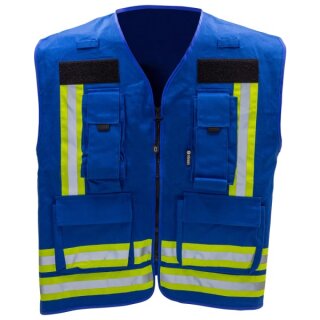 Kennzeichnungsweste blau