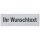 Brustschild 15 x 5 cm mit Wunschtext f&uuml;r Kennzeichnungsweste