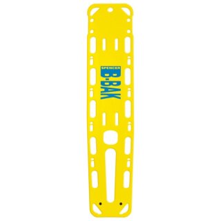 Spencer Spineboard B-Bak mit Pins, gelb