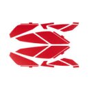 HELMSTREIFEN-SET ROT FUER HEROS H10