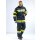 SCHUTZJACKE FIRE MAX 3  OEBFV STMK., Beschriftung 7 cm, 2-zeilig, Silber, FEUERWEHR, Doppelreflexstreifen,