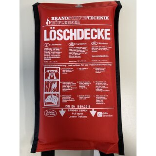 Löschdecke 120 x120 Poly/1C | NOFIRE