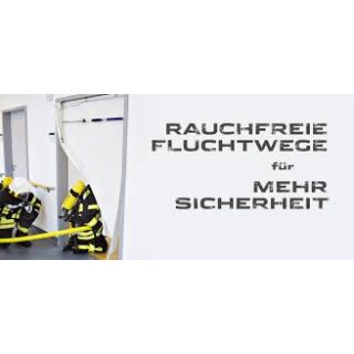 Mobiler Rauchverschluss RSS F 80 PRO STK inkl. Tragetasche
mit Schlaufen und Gurten, zur Befestigung am Schlauchtragekorb