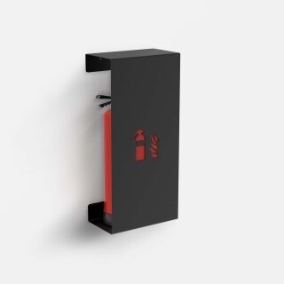 Fire Small Feuerlöscher-Abdeckung - graphitschwarz