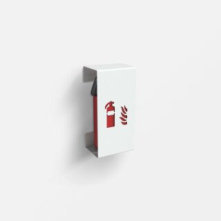 Fire Mini Feuerlöscher-Abdeckung - weiß