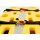 Spineboard X-STRAIGHT, mit drei Gurten