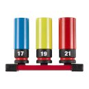 Schlagnuss SHOCKWAVE 1/2" KFZ 3-tlg.