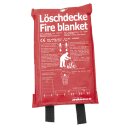 Feuerlöschdecke 100x100 cm, EN1869,