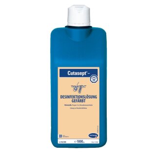 Cutasept® gefärbt  Hautdesinfektion 1 Liter-Flasche