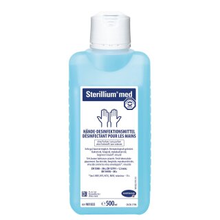 Sterillium® med Händedesinfektion 500 ml-Flasche inkl. Pumpe